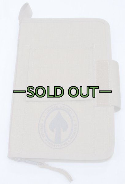 画像4: SOCOMフィールドブック　オーガナイザー　AITES　ノートカバー　コヨーテ (4)