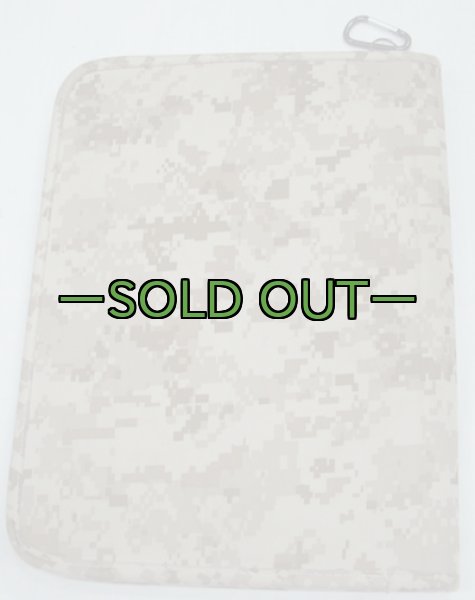 画像9: MCファイルカバー　デザートMARPAT　刺繍入り (9)