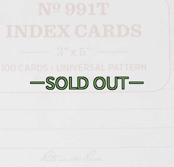 画像2: 防水タクティカルカード　Rite in the Rain　991T　タン　未使用 (2)