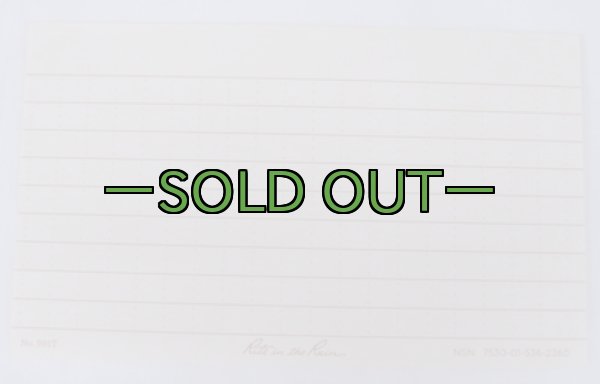 画像3: 防水タクティカルカード　Rite in the Rain　991T　タン　未使用 (3)