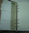 画像8: ACUシステム手帳　オーガナイザー　極上品 (8)