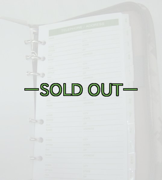 画像7: ACUシステム手帳　オーガナイザー　極上品 (7)