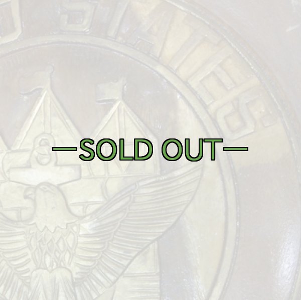 画像2: 米軍放出木製プレート　NAVY01　中古良品 (2)