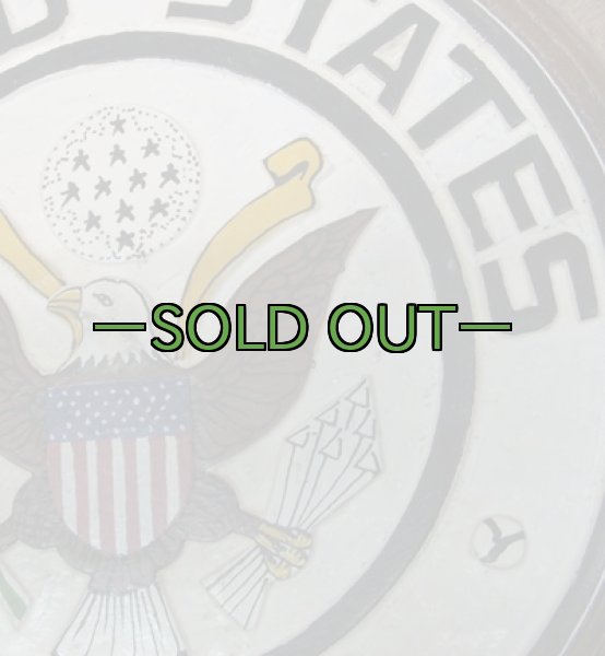 画像2: 米軍放出木製プレート　ARMY01　中古良品 (2)