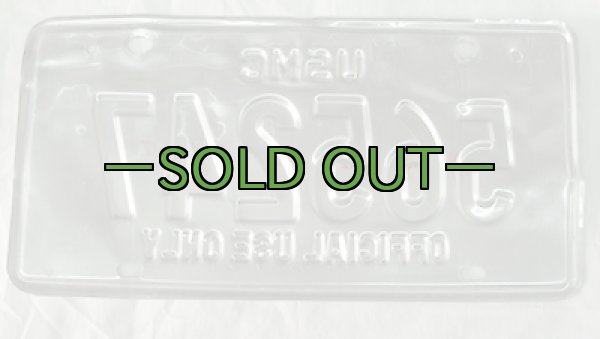 画像3: 軍用ナンバープレート　MC (3)