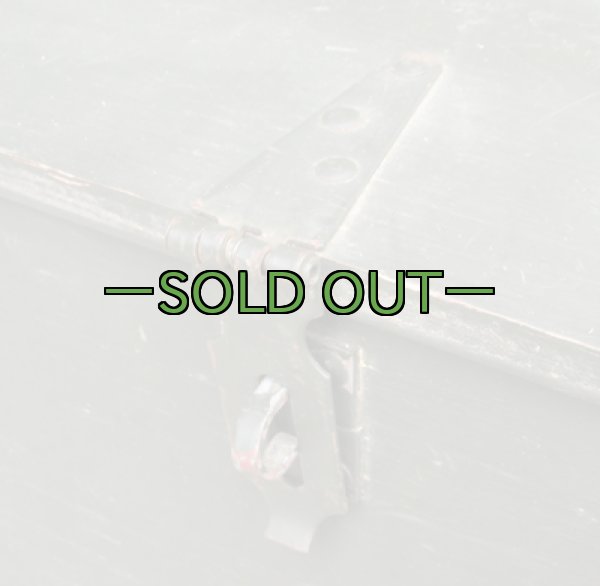 画像2: 軍用木箱　FOOT LOCKER　中古良品〜上　90年代 (2)