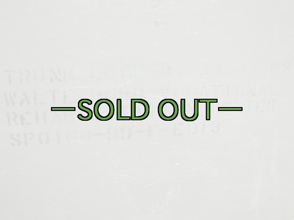 画像4: 軍用木箱　FOOT LOCKER　中古良品〜上　90年代 (4)