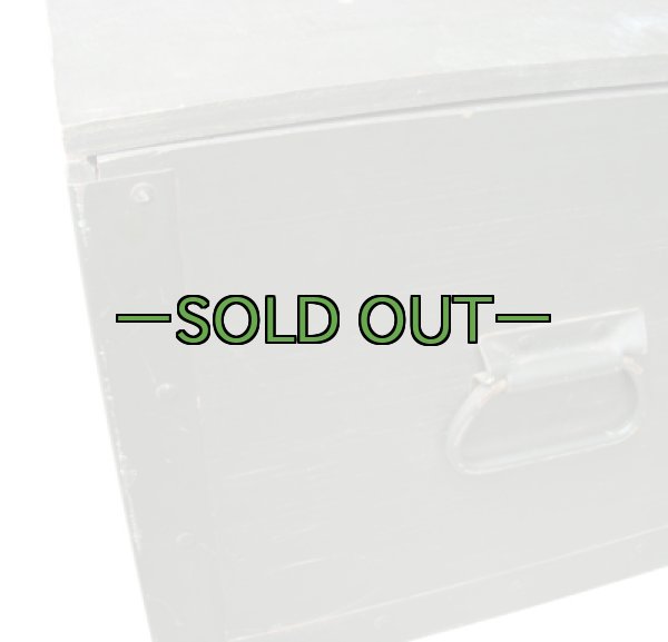 画像6: 軍用木箱　FOOT LOCKER　中古良品〜上　90年代 (6)