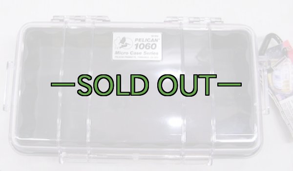 画像3: プラボックス　PELICAN1060　ペリカン　クリアー/黒 (3)