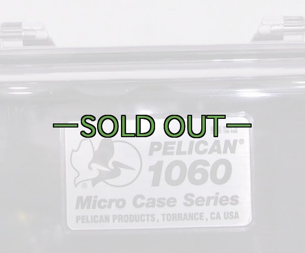 画像2: プラボックス　PELICAN1060　ペリカン　クリアー/黒 (2)