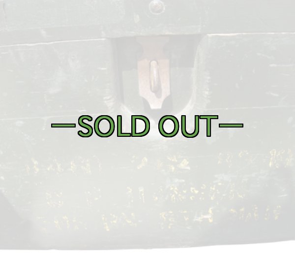 画像2: 軍用木箱　FOOT LOCKER？　中古良品　40〜50年代？ (2)