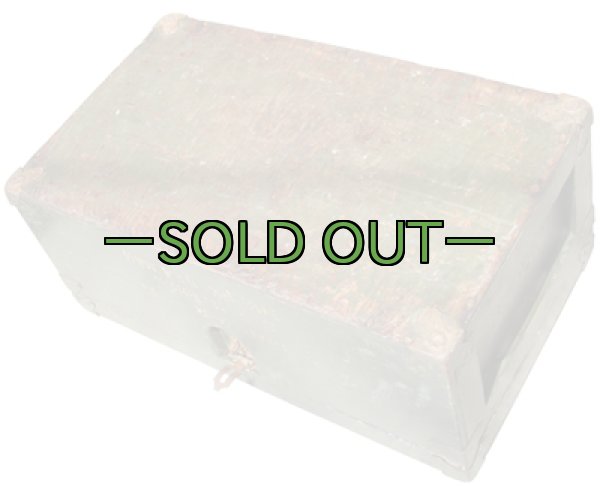 画像10: 軍用木箱　FOOT LOCKER？　中古良品　40〜50年代？ (10)