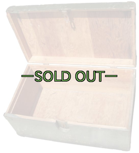 画像12: 軍用木箱　FOOT LOCKER？　中古良品　40〜50年代？ (12)