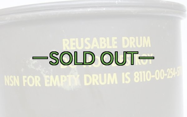 画像4: 軍用缶　直径約23×高さ約24cm　1981年 (4)