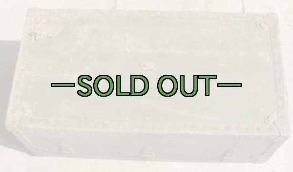 画像7: 軍用木箱　FOOT LOCKER？　中古良品　1946年 (7)