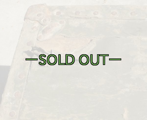 画像16: 軍用木箱　FOOT LOCKER？　中古良品　1946年 (16)