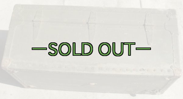 画像6: 軍用木箱　FOOT LOCKER？　中古良品　1946年 (6)