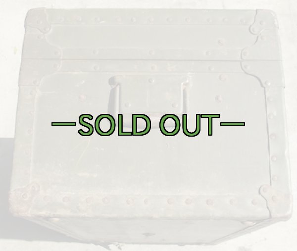 画像13: 軍用木箱　FOOT LOCKER？　中古良品　1946年 (13)