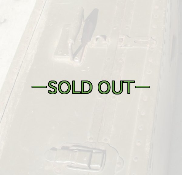 画像8: 軍用木箱　FOOT LOCKER？　中古良品　1946年 (8)