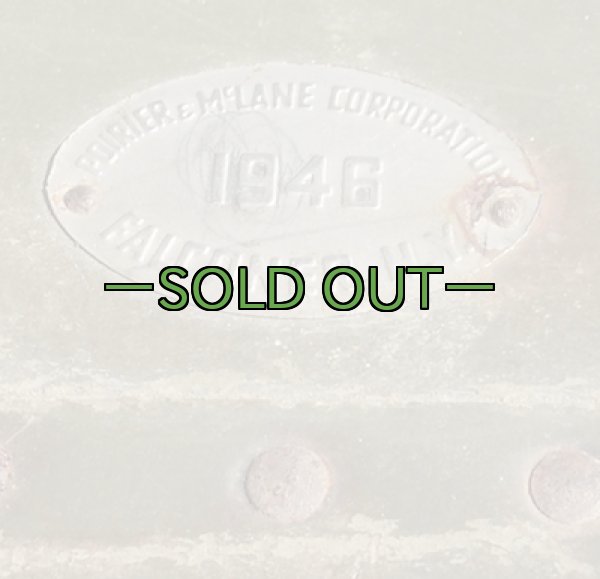 画像4: 軍用木箱　FOOT LOCKER？　中古良品　1946年 (4)