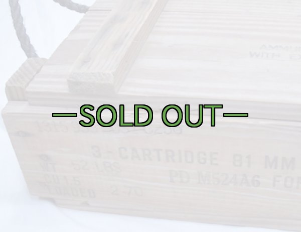 画像3: 軍用木箱　81mm　中古良品 (3)