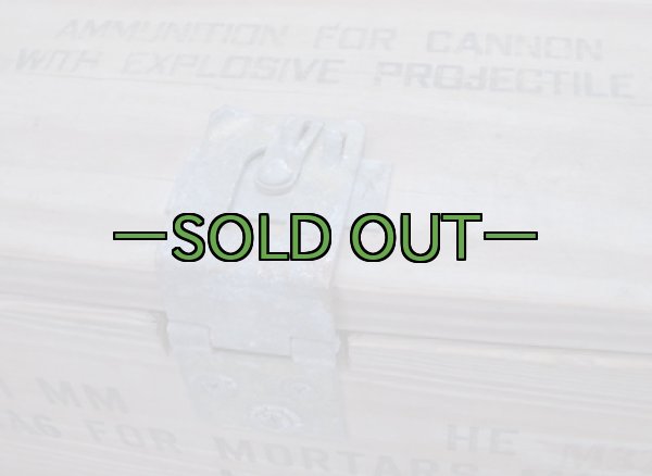 画像2: 軍用木箱　81mm　中古良品 (2)