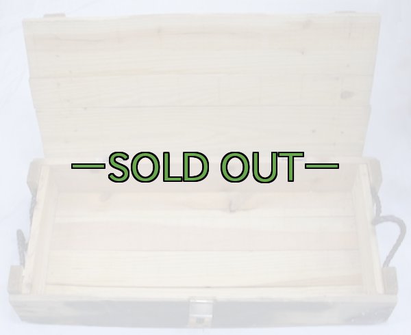 画像4: 軍用木箱　中古良品　マーキングなし (4)