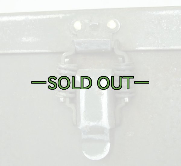 画像5: 軍用工具箱？　スチール　70年代 (5)