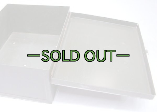 画像8: 軍用工具箱？　スチール　70年代 (8)