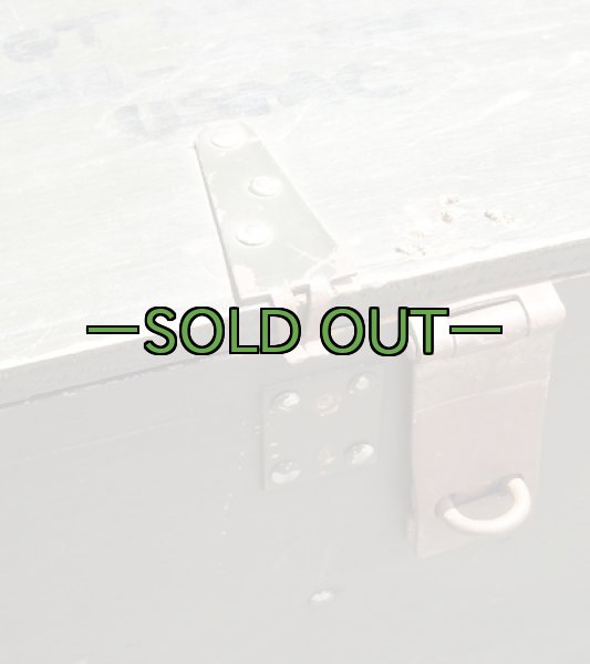 画像7: 軍用木箱　FOOT LOCKER　中古良品　中仕切りなし　90年代 (7)