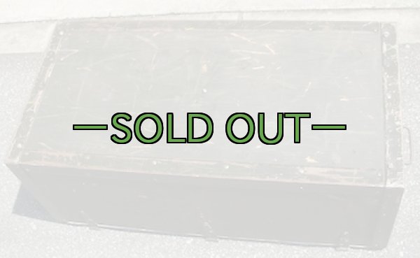 画像5: 軍用木箱　FOOT LOCKER　中古良品　中仕切りなし　90年代 (5)