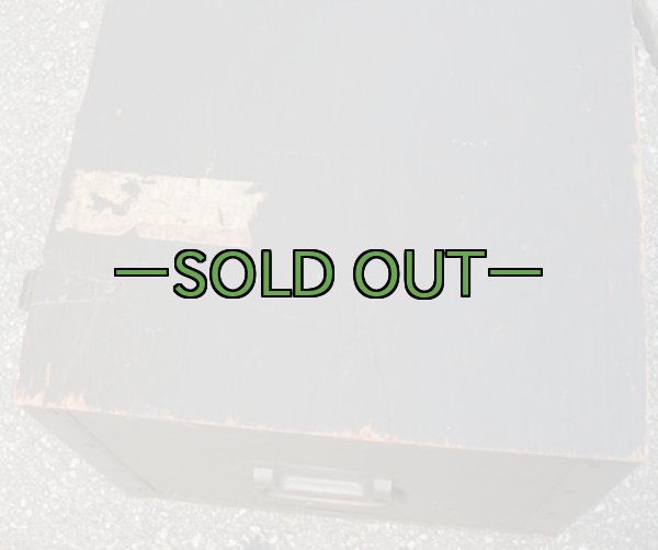 画像6: 軍用木箱　FOOT LOCKER　中古良品　中仕切りなし　80年代 (6)