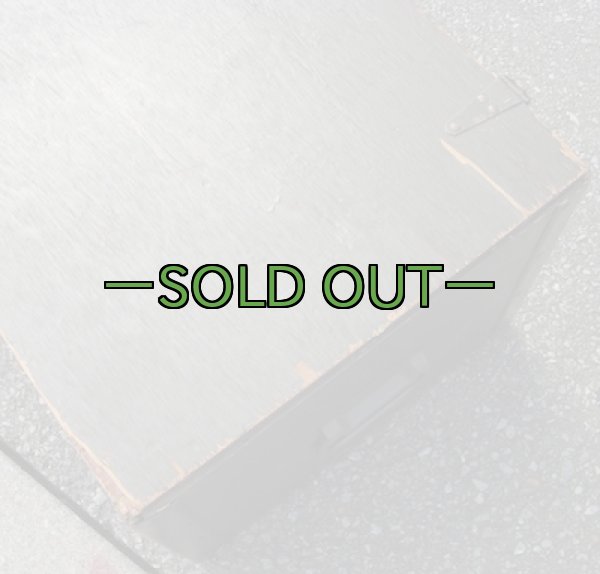 画像7: 軍用木箱　FOOT LOCKER　中古良品　中仕切りなし　80年代 (7)