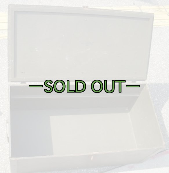 画像9: 軍用木箱　FOOT LOCKER　中古良品　中仕切りなし　80年代 (9)