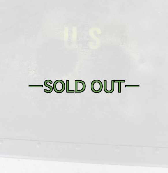 画像10: 軍用木箱　MEDICAL EQUIPMENT AF　中古並　60年代 (10)