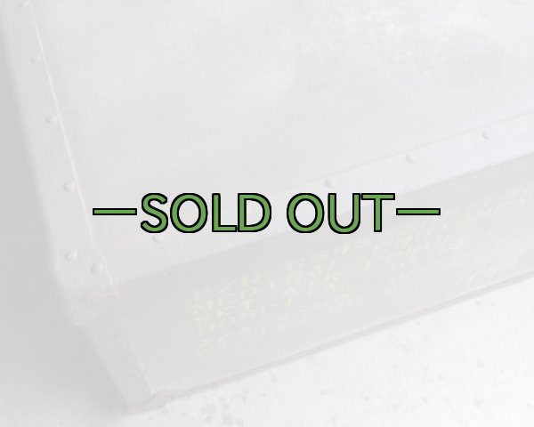 画像11: 軍用木箱　MEDICAL EQUIPMENT AF　中古並　60年代 (11)