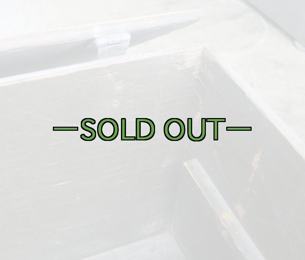 画像27: 軍用木箱　FOOT LOCKER　中古並　60年代 (27)