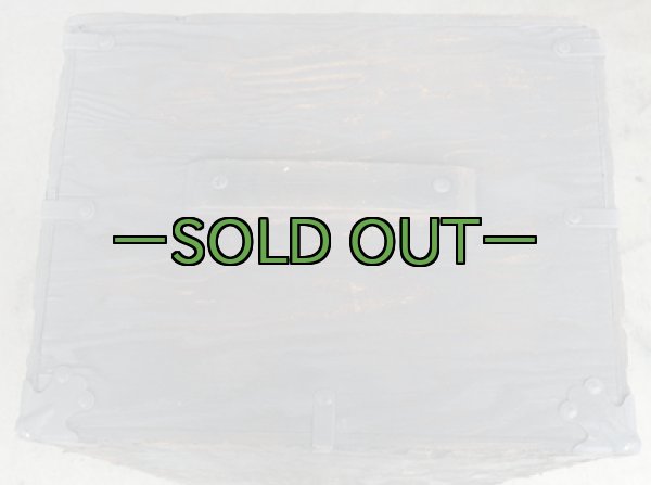 画像5: 軍用木箱　FOOT LOCKER　中古並　60年代 (5)