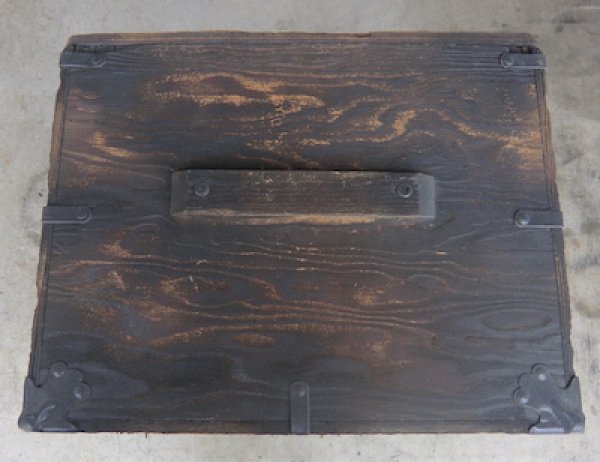 画像6: 軍用木箱　FOOT LOCKER　中古並　60年代 (6)