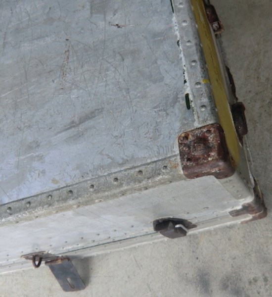 画像18: 軍用ボックス アルミ FRUIT JUICER 中古良品 ダメージ (18)