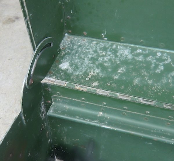 画像25: 軍用ボックス アルミ FRUIT JUICER 中古良品 ダメージ (25)