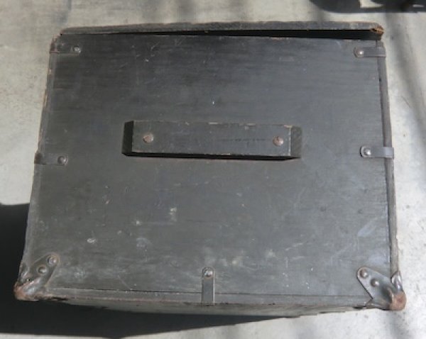 画像5: 軍用木箱　FOOT LOCKER　中古良品　60年代　NTA (5)