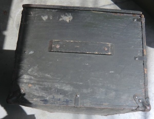 画像6: 軍用木箱　FOOT LOCKER　中古良品　60年代　NTA (6)