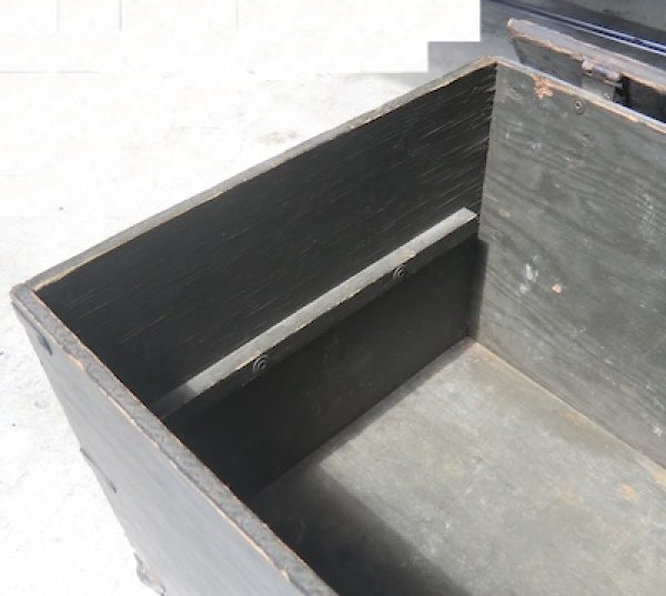 画像21: 軍用木箱　FOOT LOCKER　中古良品　60年代　NTA (21)