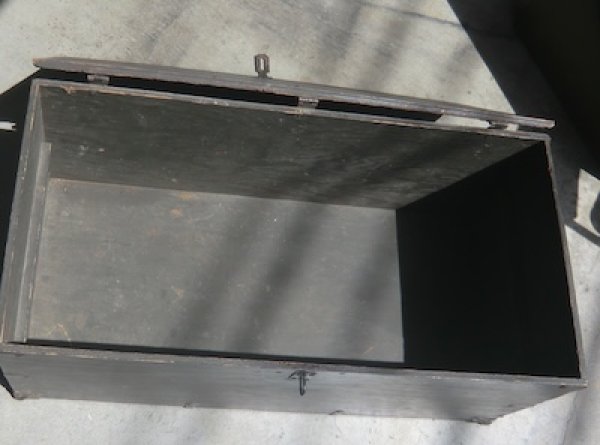 画像17: 軍用木箱　FOOT LOCKER　中古良品　60年代　NTA (17)