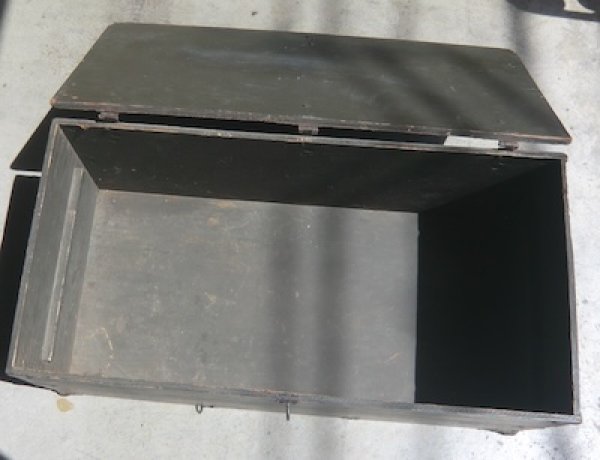 画像19: 軍用木箱　FOOT LOCKER　中古良品　60年代　NTA (19)