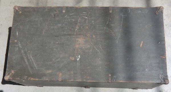 画像4: 軍用木箱　FOOT LOCKER　中古良品　60年代　NTA (4)