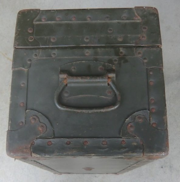 画像7: 軍用木箱　1967年　中古良品　EAGLEパドロック付き (7)