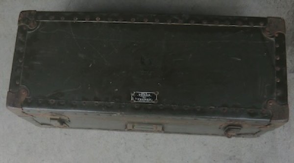画像3: 軍用木箱　1967年　中古良品　EAGLEパドロック付き (3)