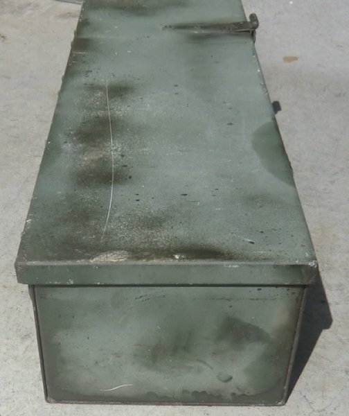 画像6: 軍用ボックス　USMC　スチール　約95×16×22cm　中古良品 (6)
